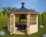Abri barbecue style kota grill « Festival 8 » 9,5m² | 21mm – Image 2