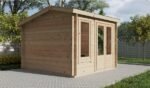 Bureau de jardin en kit « Nora D » 8,5m² | 44mm – Image 2