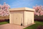 Abri de jardin toit plat « Lucas B » 8,5m² | 44mm – Image 3