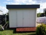Abri de jardin toit plat « Jacob A » 12m² | 44mm – Image 5