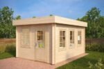 Abri de jardin toit plat « Lucas B » 8,5m² | 44mm – Image 6