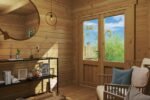 Chalet en bois « Lucas D » 8,5m² | 44mm – Image 5