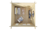 Chalet en bois « Lucas D » 8,5m² | 44mm – Image 6
