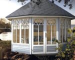 Pavillon de jardin kiosque octogonal « Katrin » 9,5m² | 25mm