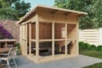 Petite véranda en Bois « Noah » 7m² | 3 x 3m | 21mm – Image 3
