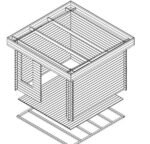 Chalet en bois « Lucas D » 8,5m² | 44mm – Image 7