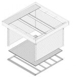 Studio de jardin à monter soi même « Lucas E » 9m² | 44mm – Image 4