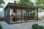 Abri barbecue style kota grill « Festival 8 » 9,5m² | 21mm – Image 9