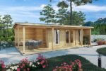 Abri de jardin "Mini Hansa Lounge" 9m² | 44mm – Image 17