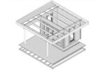 Abri bioclimatique en bois "Remo-2" - 8m² | Murs 44mmen bois "Remo-2" - 8m² | Murs 44mm – Image 10