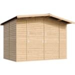 Grand stand de vendeur TIMBELA M150 - Avec comptoir 6 m2 - Deux fenêtres - Extérieures - Dimensions H232x336x263 cm – Image 5