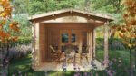 Abri de jardin avec auvent « Nora E » | 3 x 6 m – Image 8