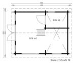 Chalet sans permis avec mezzanine « Bruno 2 » | 5 x 4 m – Image 2