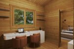 Maison en bois en kit « Madrid » | 15 x 9 m – Image 5