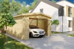 Garage en bois « Deluxe A » | 4 x 6 m – Image 3