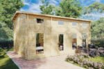 Chalet de jardin avec mezzanine « Sweden J » | 7 x 4 m