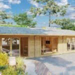 Maison en bois « Holiday S2 » | 12 x 6 m