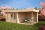 Abri de jardin au sol « Lucas D » | 6 x 3 m