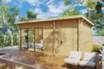 Abri de jardin moderne avec remise « Aron » | 6 x 3 m – Image 4
