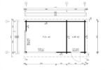 Abri de jardin moderne avec remise « Aron » | 6 x 3 m – Image 7