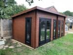 Abri de jardin design « Liam » | 6 x 3 m