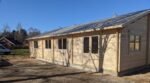 Chalet en bois habitable « Holiday G » | 14 x 7 m – Image 3