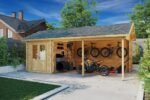 Carport avec abri en bois « Arthur » | 4 x 7 m – Image 3