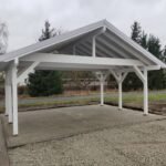 Carport 2 voitures en bois « Henley XL » | 6 x 5 m