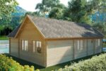 Chalet en bois habitable 2 chambres et mezzanine « Holiday Max 2 » | 12 x 8 m – Image 3
