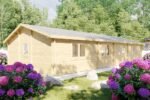 Chalet en bois habitable « Holiday G » | 14 x 7 m – Image 5
