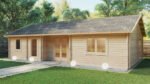 Chalet en bois habitable « Dune » | 12 x 6 m – Image 3
