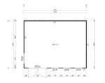 Abri de jardin moderne « Grace » | 5 x 4 m – Image 7