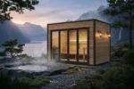 Sauna de jardin moderne « Aurland » | 4 x 2 m – Image 9