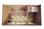 Sauna de jardin moderne « Aurland » | 4 x 2 m – Image 4