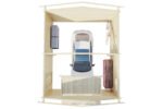 Garage en bois en kit « Hansa J » | 6 x 5 m – Image 2