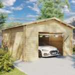 Garage en bois en kit « Hansa J » | 6 x 5 m
