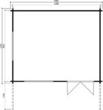 Abri de jardin « Hansa Karmen » | 5 x 4 m – Image 3