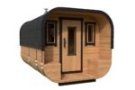 Grand sauna tonneau contemporain | 5 x 2 m – Image 7