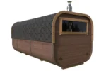 Grand sauna tonneau contemporain | 5 x 2 m – Image 10
