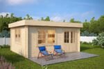 Salle de jardin toit plat « Ian A » | 5 x 4 m