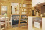 Chalet bois avec mezzanine sans permis « Bruno 1 » | 5 x 4 m – Image 7