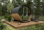 Petit sauna tonneau | 3 x 2 m – Image 8