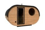 Petit sauna ovale extérieur | 4 x 2 m – Image 10