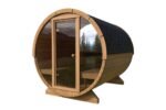 Sauna tonneau extérieur avec auvent | 3 x 2 m – Image 13