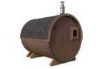Sauna tonneau extérieur avec auvent | 3 x 2 m – Image 17
