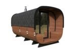Sauna tonneau de luxe | 4 x 2 m – Image 9