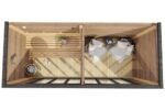 Grand sauna contemporain « Lyngen » | 5 x 2 m – Image 7