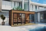 Sauna de jardin moderne « Nord » | 5 x 2 m – Image 4