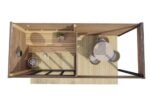 Sauna de jardin moderne « Nord » | 5 x 2 m – Image 8
