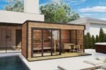 Sauna extérieur moderne « Geira » | 5 x 2 m – Image 5